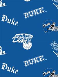 duke fleece fabric